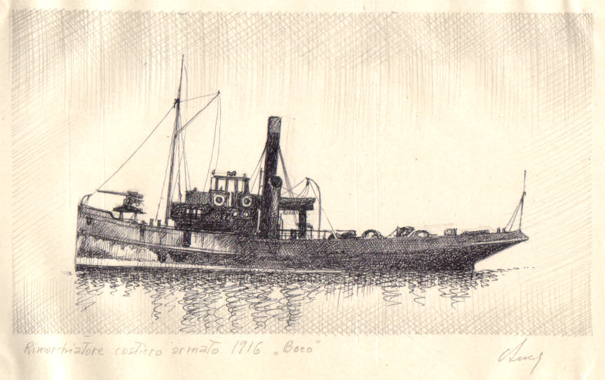 1916 - Rimorchiatore costiero armato 'Boeo'
